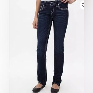 Rock revival straight jeans size 24 long  new